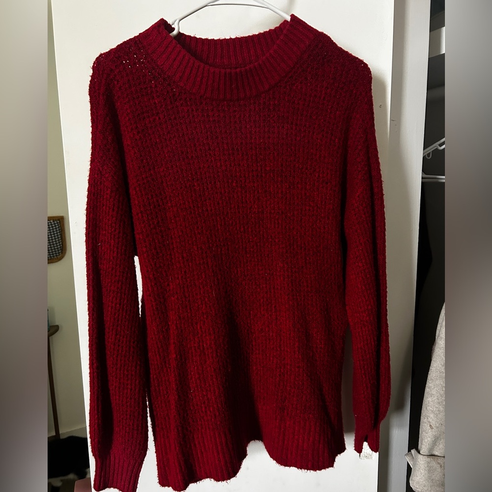 American Eagle Classic Red Women's Sweater